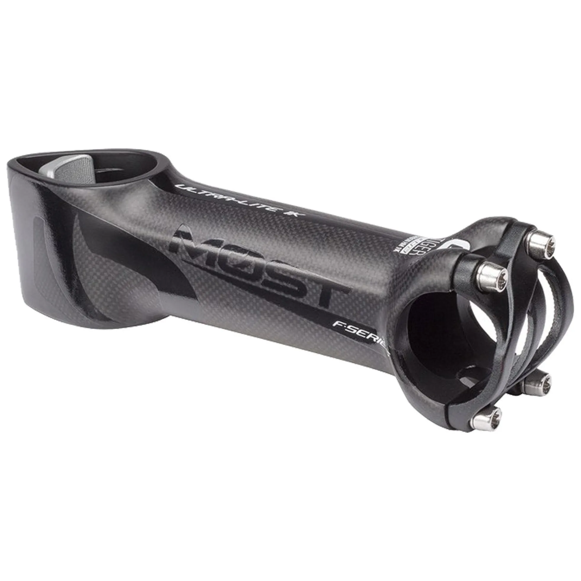 Attacco manubrio Most Carbonio Tiger Ultra Aero 1K Di2 - Nero opaco