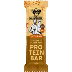 Chimpanzee Barrette Energetiche|Barrette Proteiche*Barretta BIO Protein - Caffè e noci