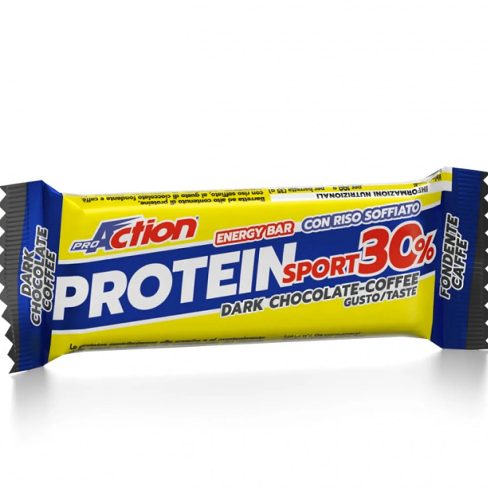 ProAction Barrette Energetiche|Barrette Proteiche*Barretta Protein Sport 30% - Fondente caffè