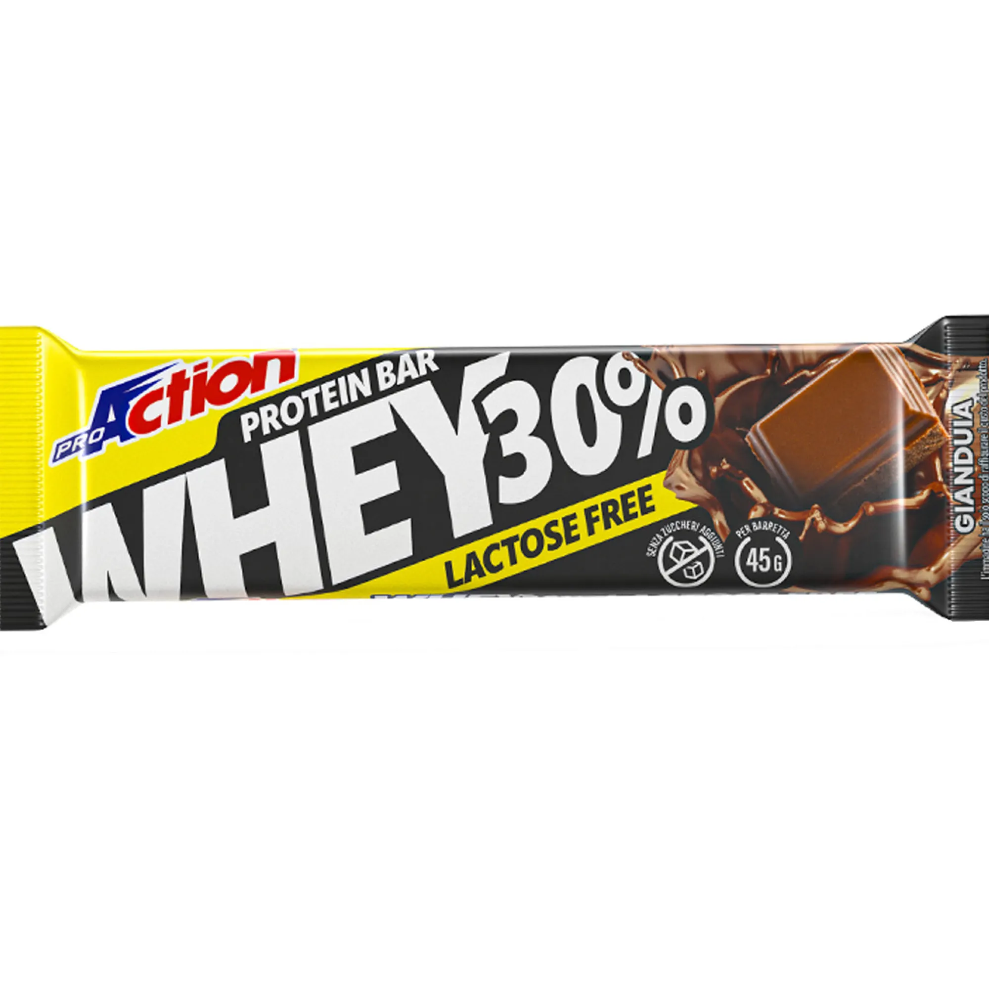 ProAction Barrette Energetiche|Barrette Proteiche*Barretta proteica Whey Bar - Gianduia