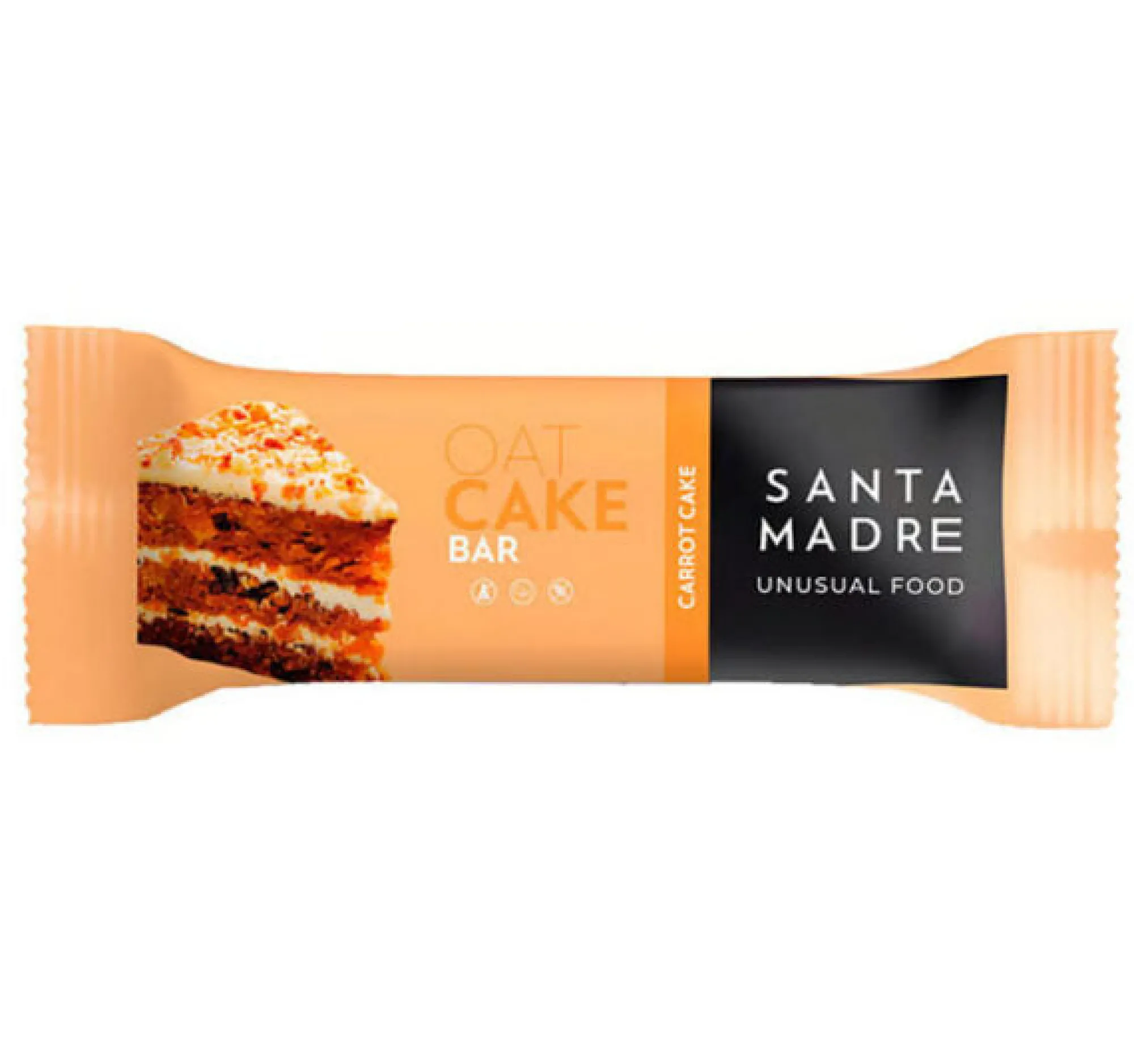 Santa Madre Barrette Energetiche|Alimentazione E Snack*Barretta Oatcake - Carrot Cake