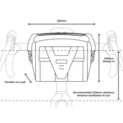 Restrap Borse Anteriori Bici|Accessori*Borsa a manubrio 10L -