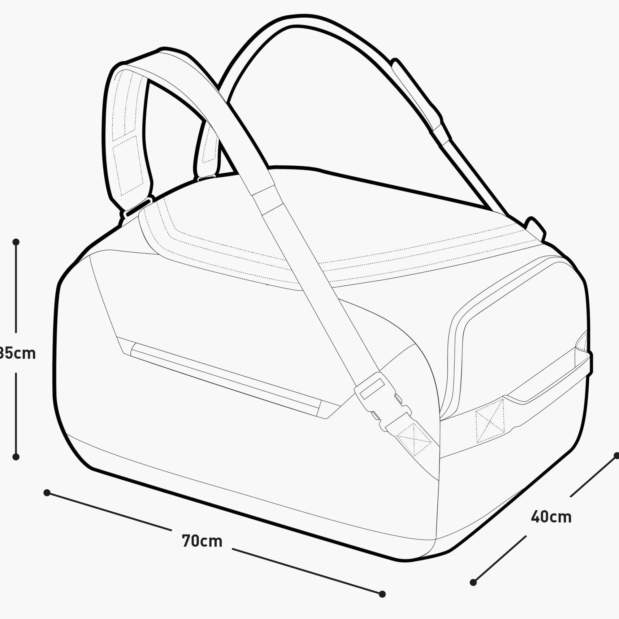 Evoc Borse Palestra E Viaggio|Accessori*Borsa Duffle 100 -