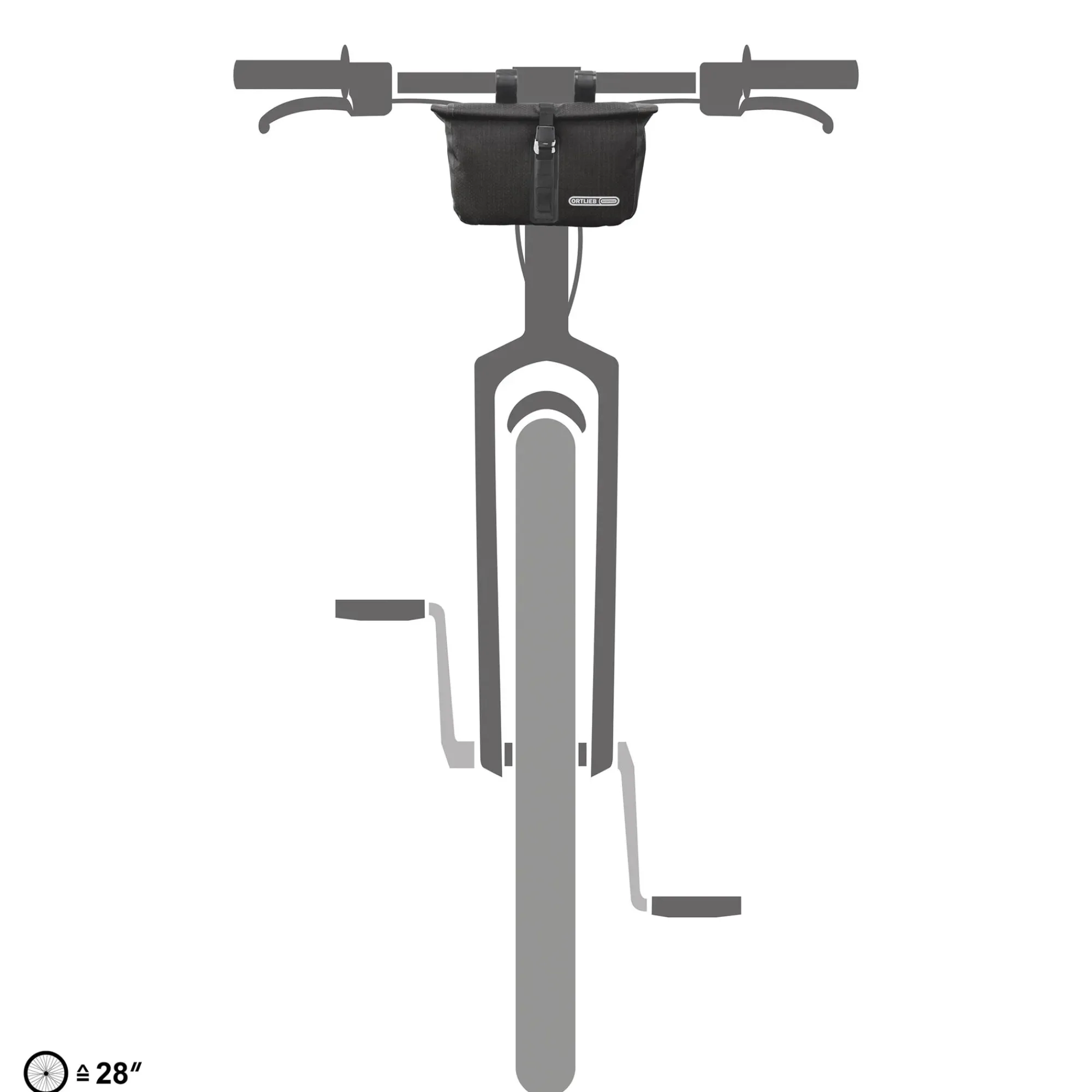 Ortlieb Borse Anteriori Bici|Accessori*Borsa manubrio Accessory-Pack -