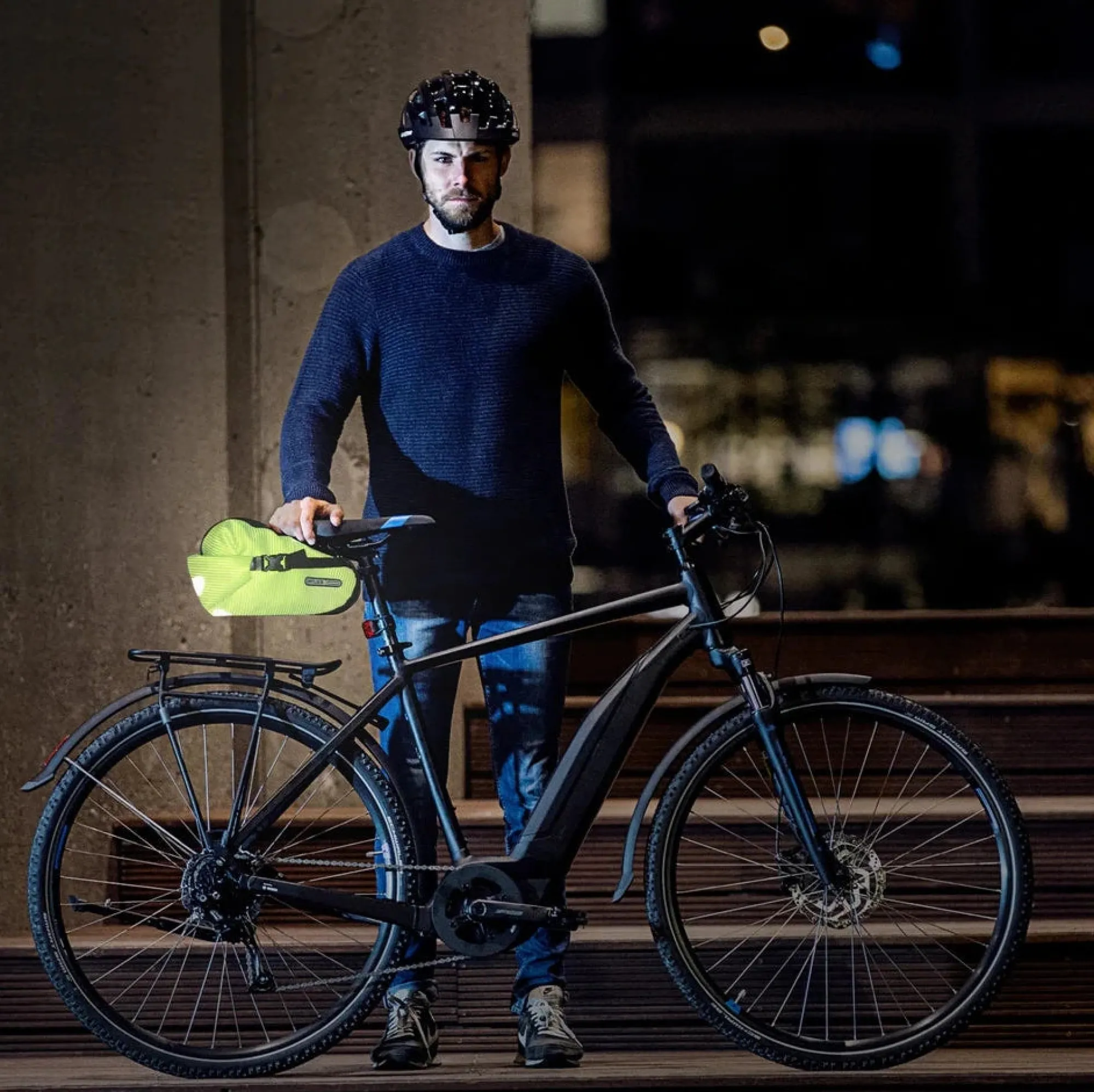 Ortlieb Borselli Sottosella|Borse Posteriori Bici*Borsa sottosella Saddle-Bag Two High-Vis -