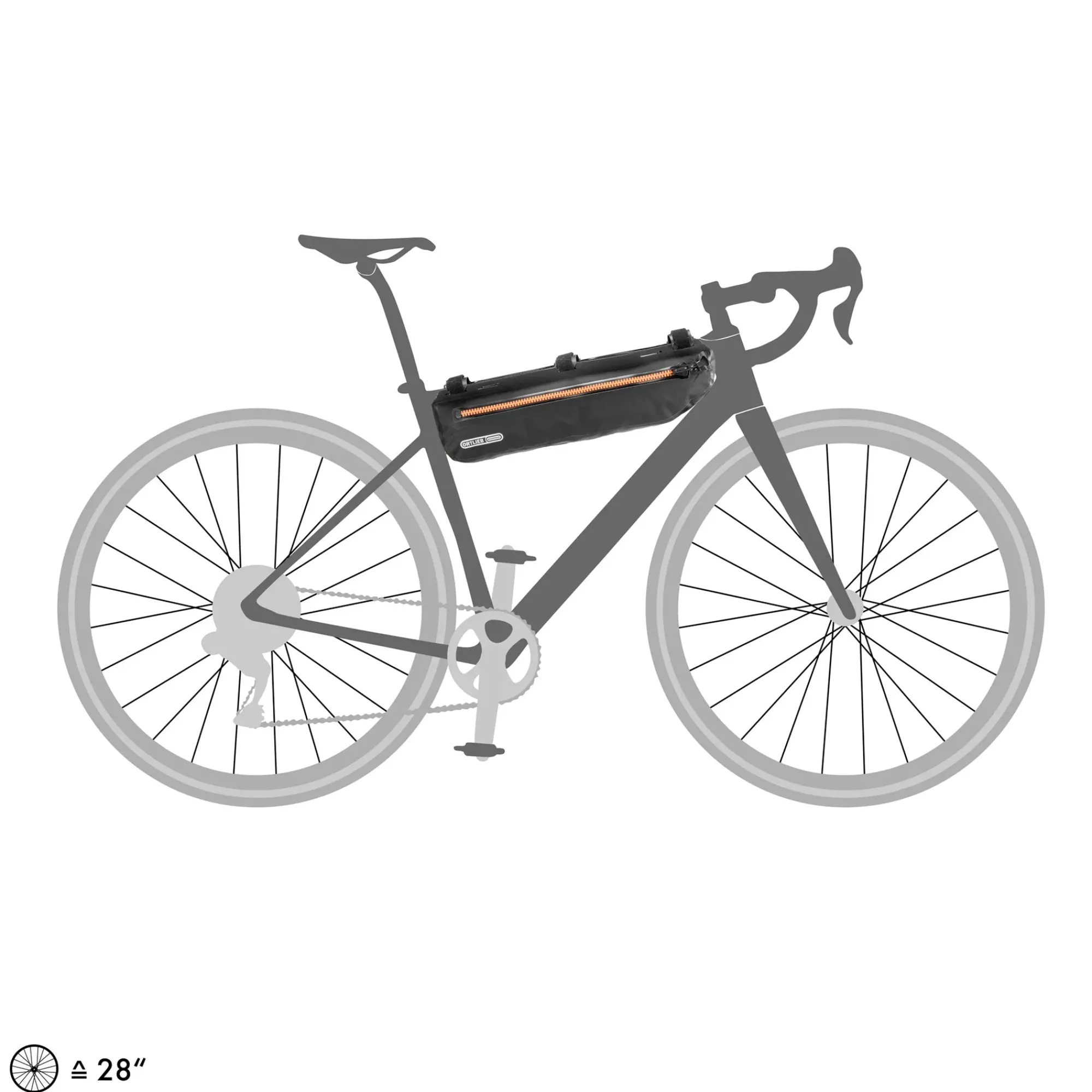 Ortlieb Borse A Telaio|Accessori*Borsa telaio Frame-Pack Toptube 4L -