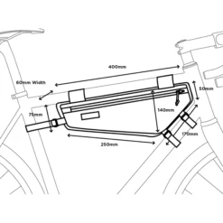 Restrap Borse A Telaio|Accessori*Borsa telaio Race Frame 3.5L -