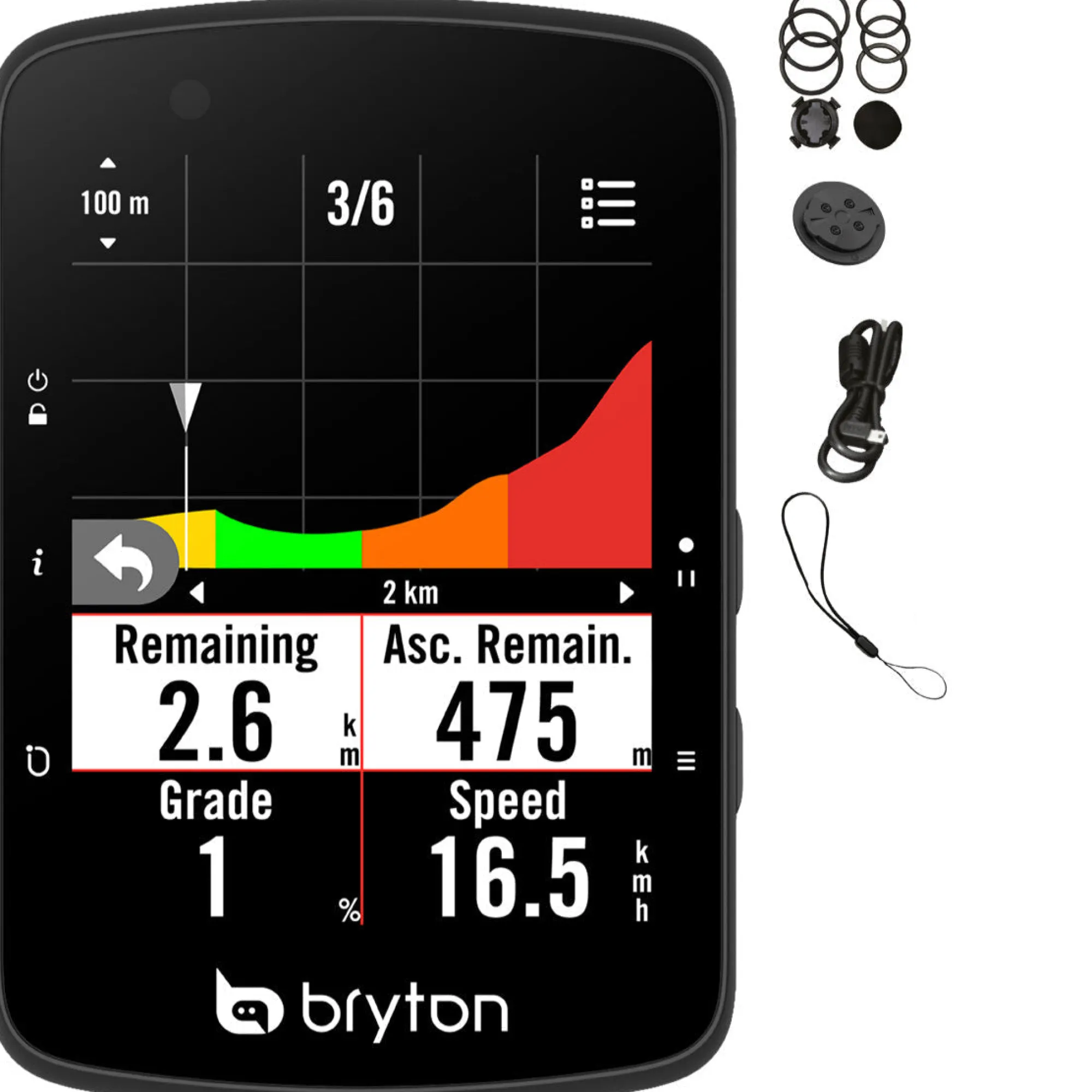 Bryton Ciclocomputer Gps|Ciclocomputer*Rider 650E - Nero