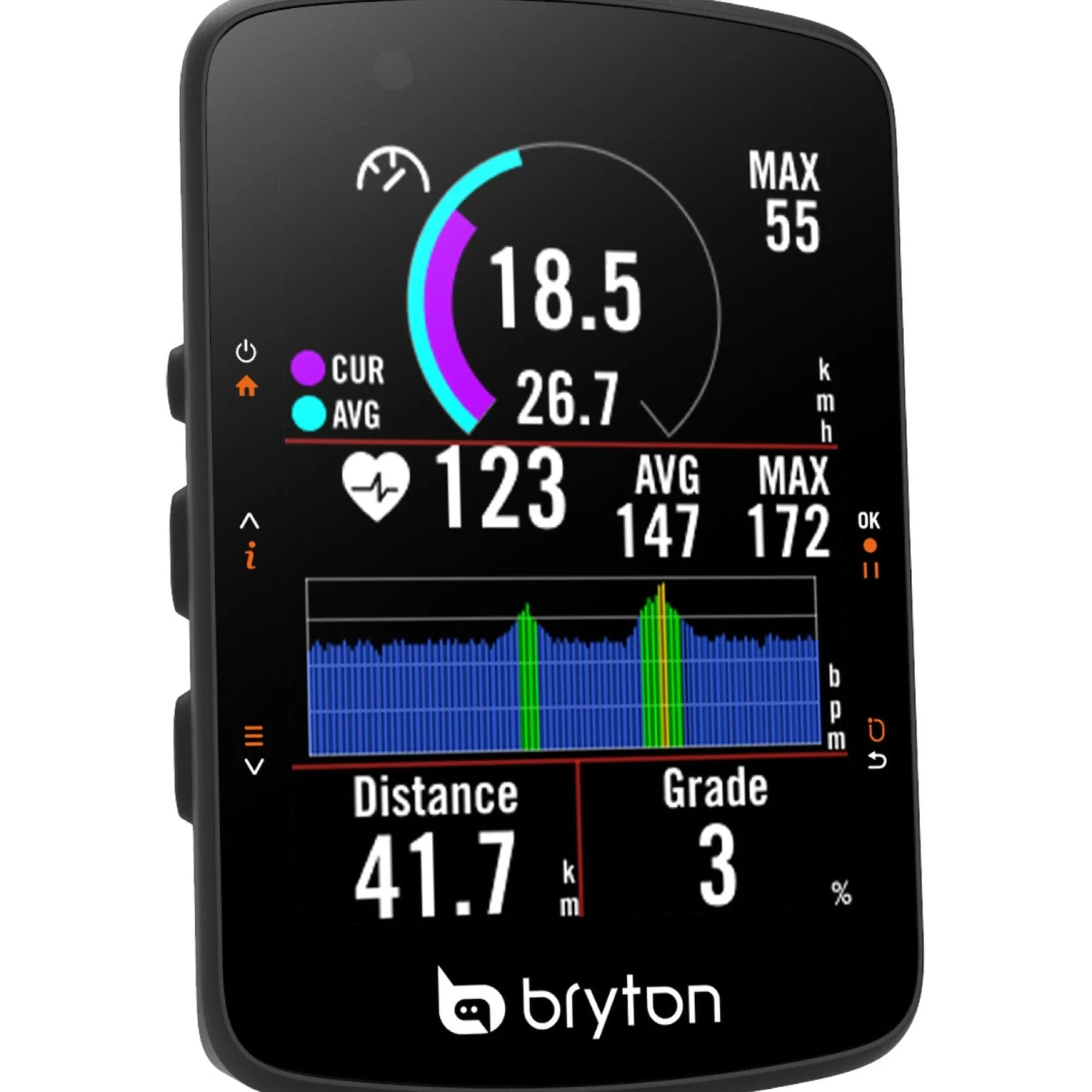 Bryton Ciclocomputer Gps|Ciclocomputer*Rider 550E - Nero