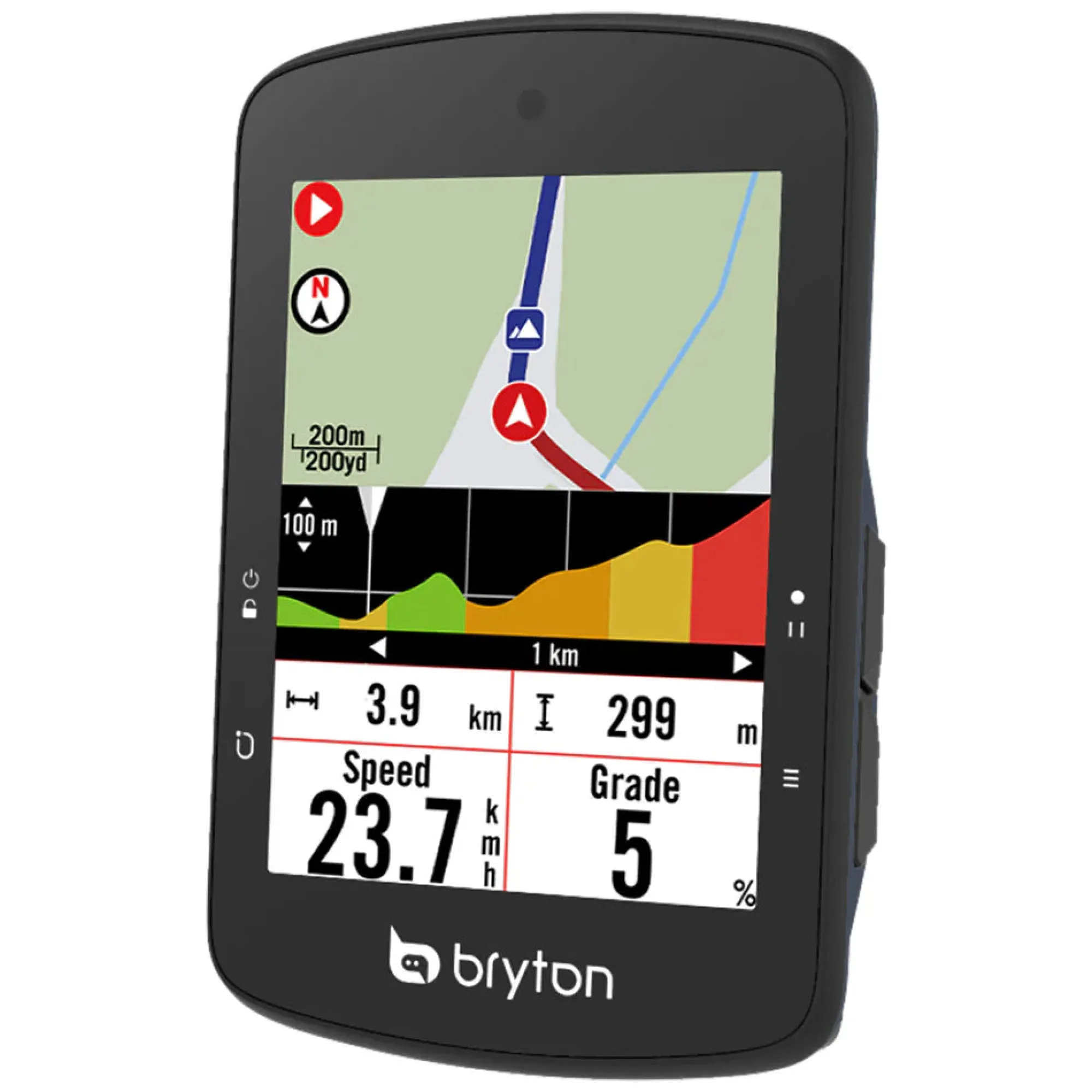 Bryton Ciclocomputer Gps|Ciclocomputer*Rider S510T - Nero
