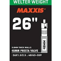 Maxxis Camere D'Aria|Mtb 26"*Camera d'aria welter weight x1.5/2.5 - Presta 48 mm