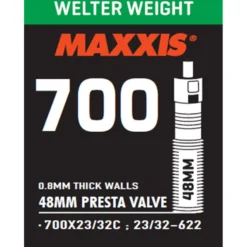 Maxxis Camere D'Aria|Corsa E Ciclocross*Camera d'aria welter weight x23/32 - Presta 48 mm