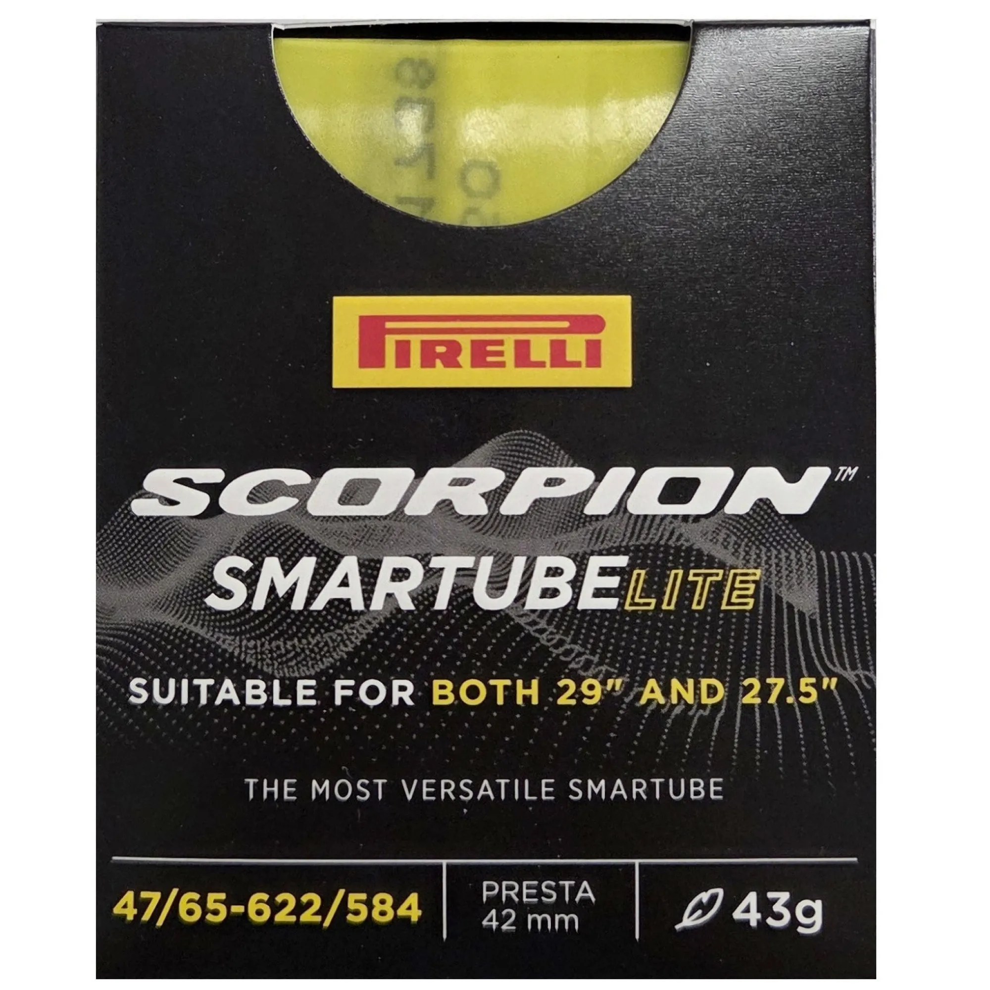 Pirelli Mtb 27.5"|Camere D'Aria*Camera d'aria Scorpion Smartube Lite 29/27.5x1.75/2.60 - 42 mm