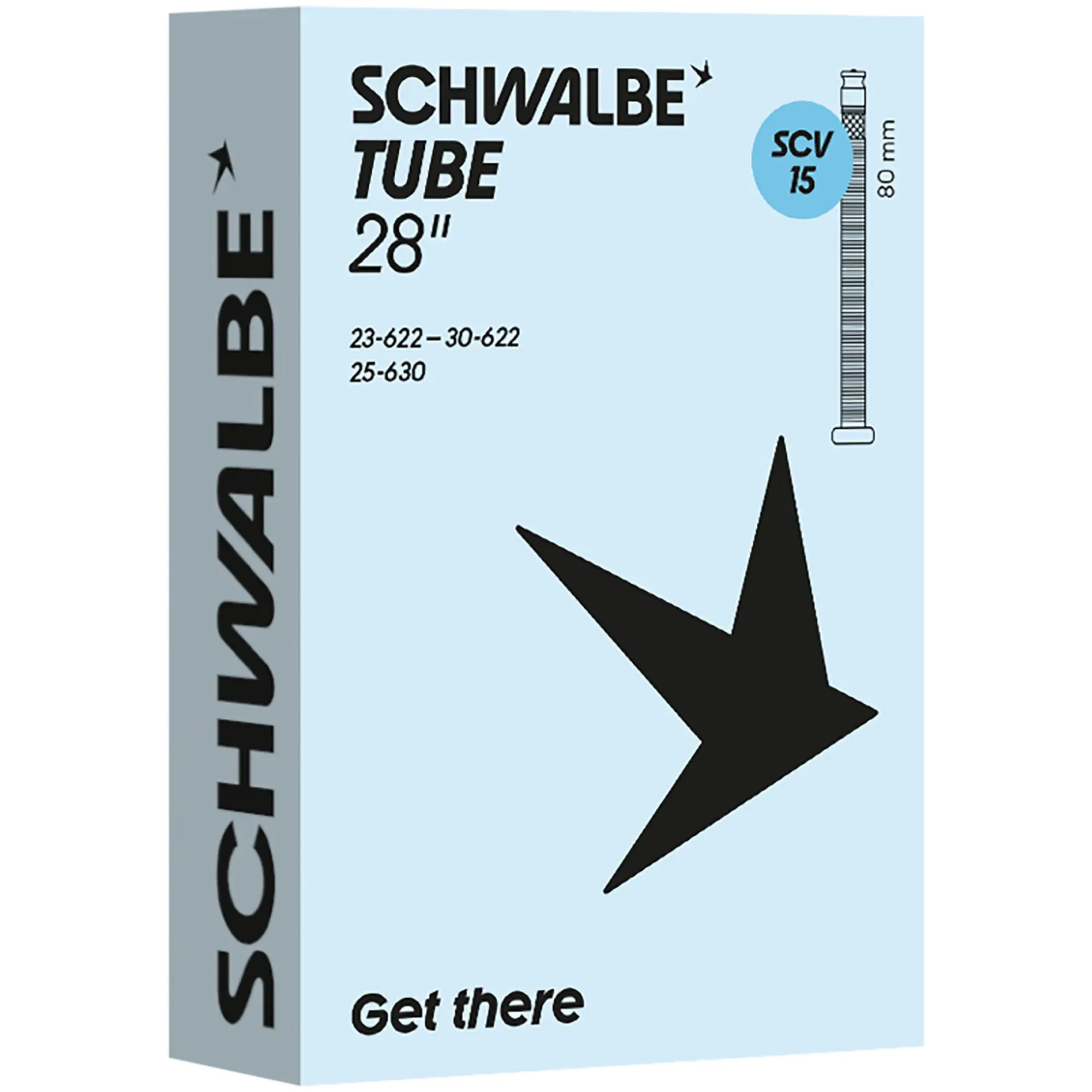 Schwalbe Camere D'Aria*Camera d'aria SCV15L 28x23-30 - 80mm