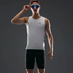 Uomo Hardskin Maglie*Canotta running Foruae -