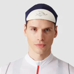 Cappellino Cafe du Cycliste Gapette - Blu