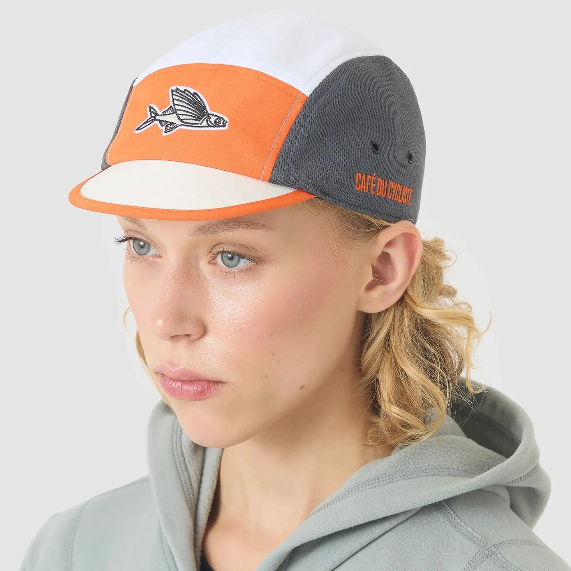 Cappellino Cafe du Cycliste Gravel - Arancio