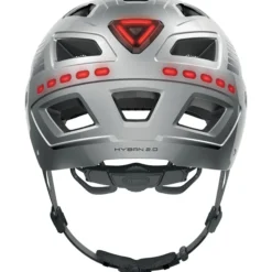 Casco Abus Hyban 2.0 Led - Argento