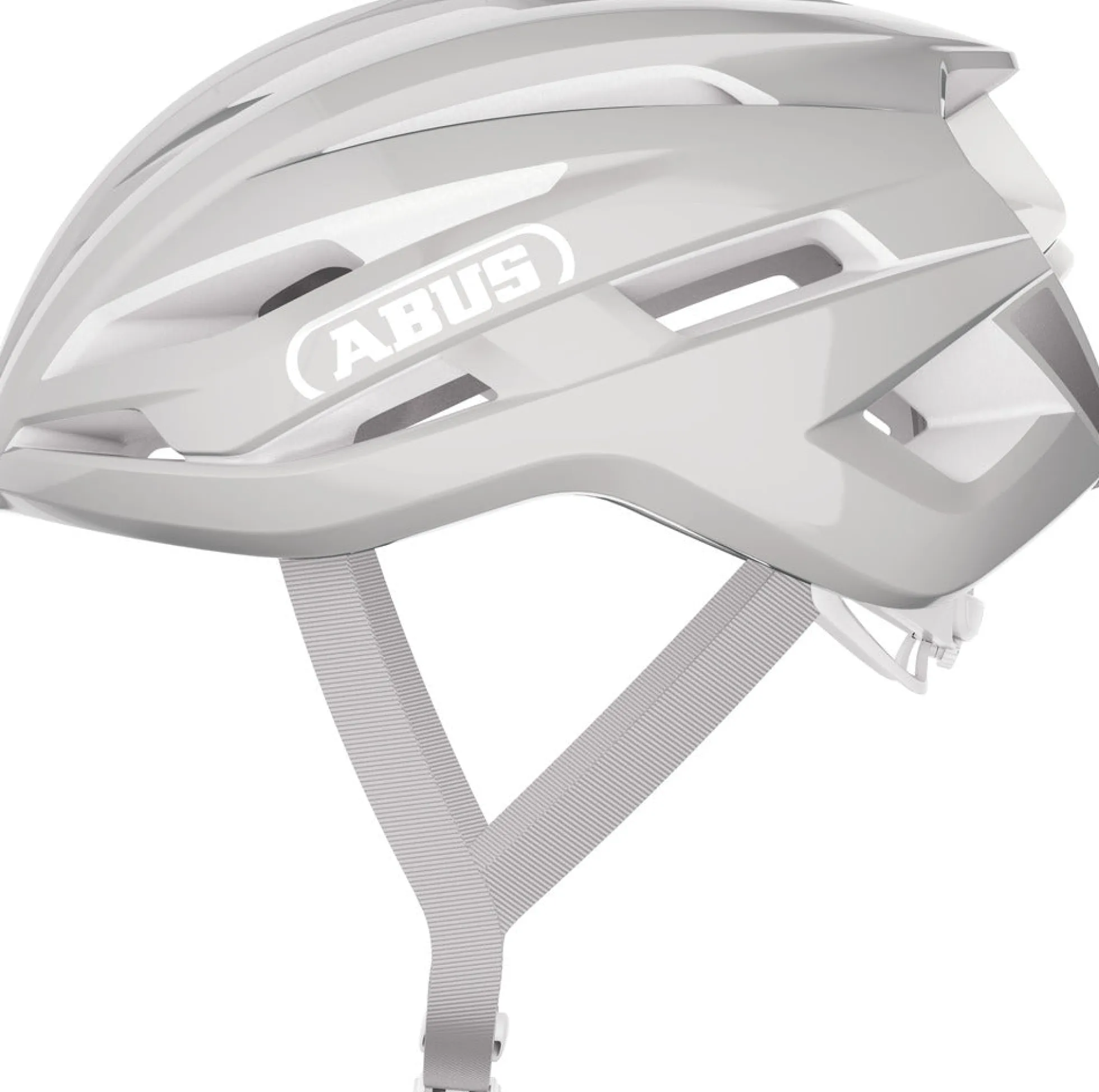 Casco Abus Stormchaser Ace - Pure grey