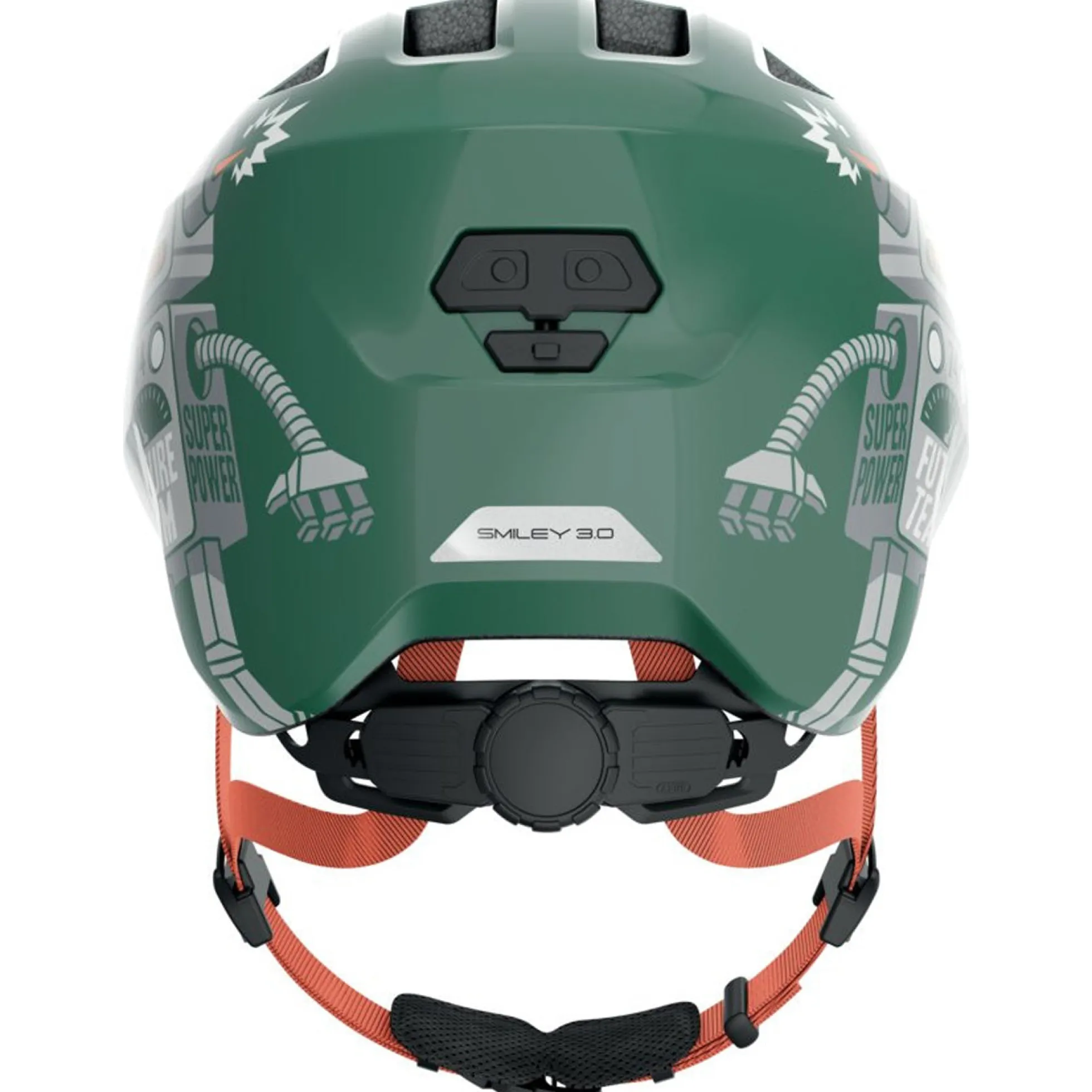 Casco bambino Abus Smiley 3.0 - Green Robo