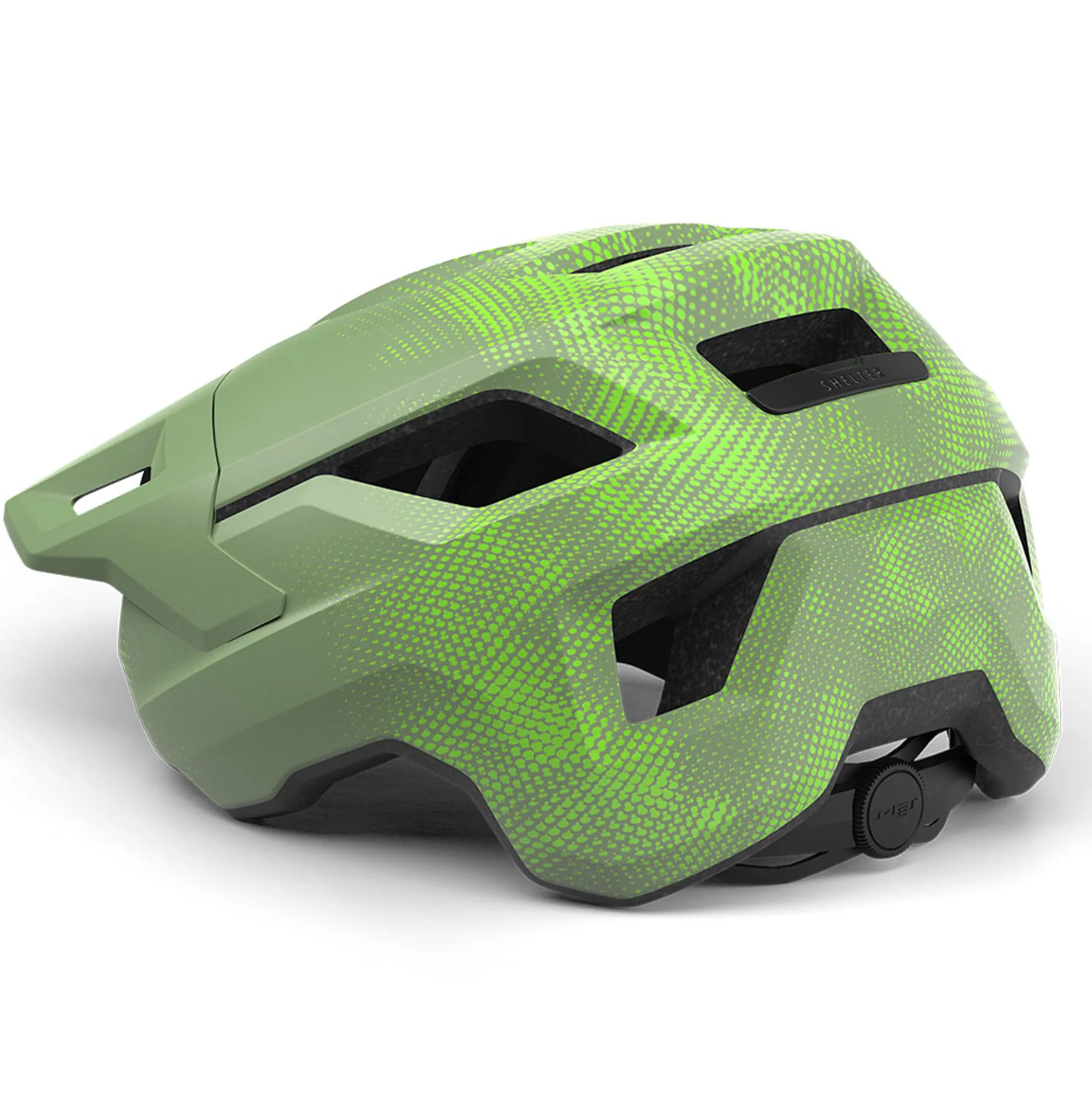 Casco bambino Met Shelter - Verde