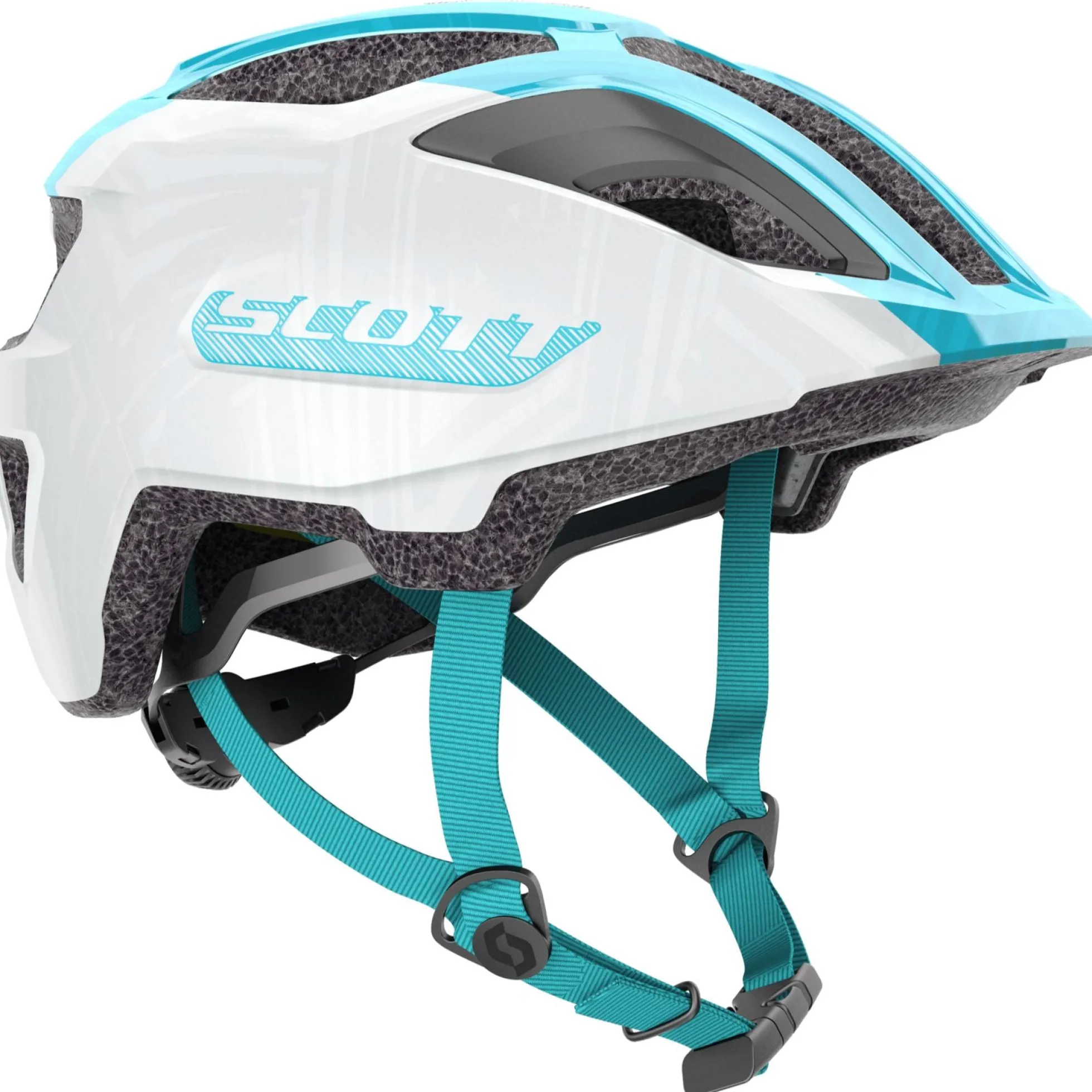 Casco bambino Scott Spunto Junior - Bianco blu