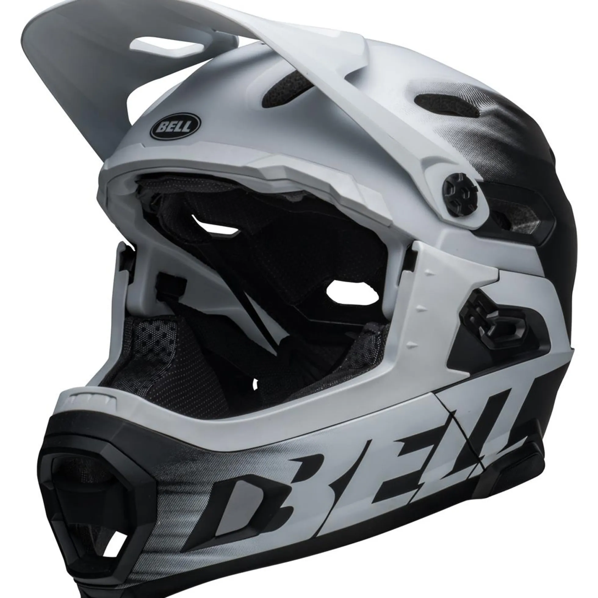 Casco Bell Super DH Spherical Mips - Nero bianco