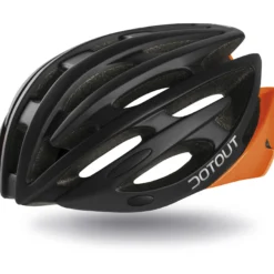 Casco DotOut Shoy - Nero arancio