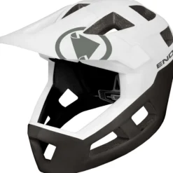 Casco Endura SingleTrack Full Face Mips - Bianco