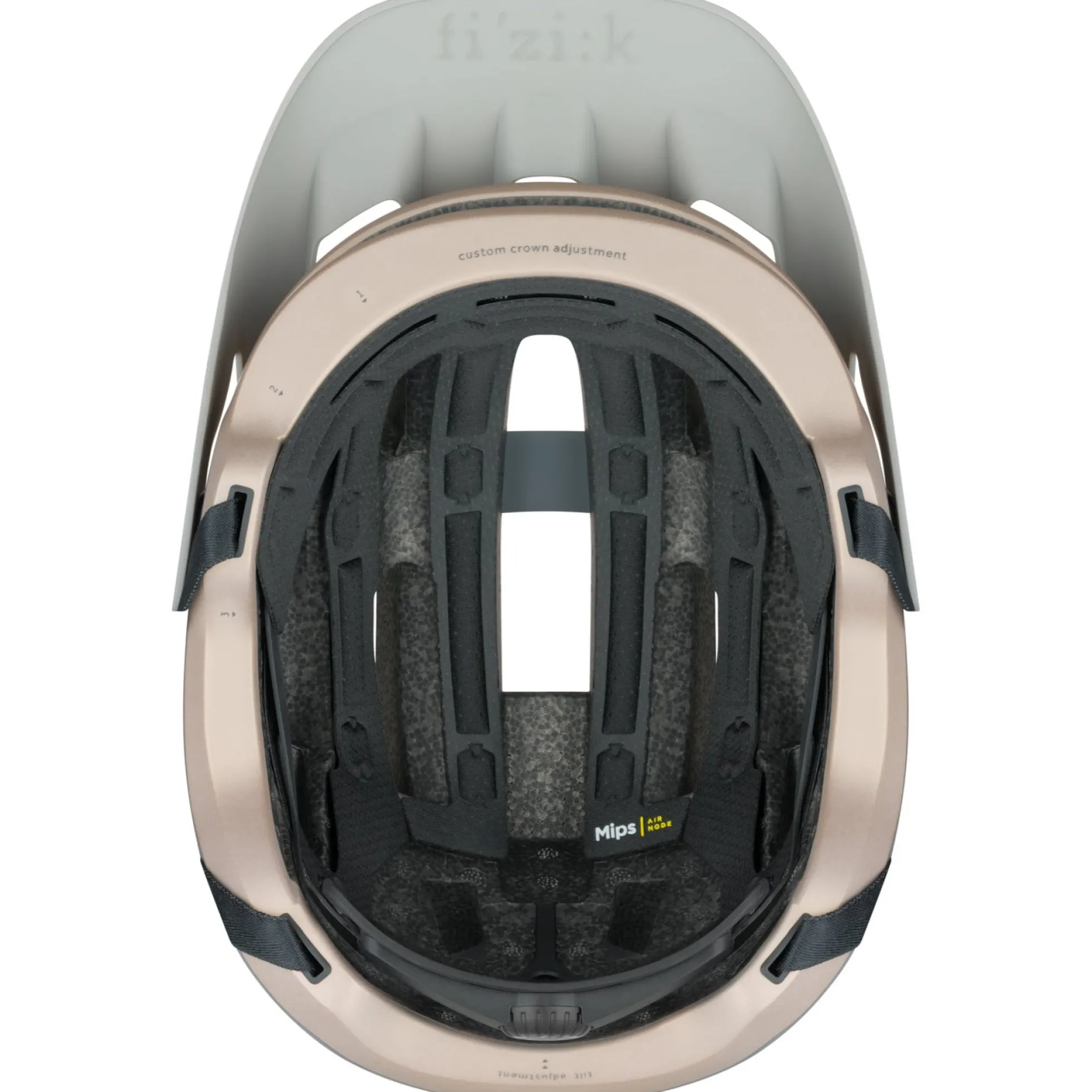 Casco Fizik Kassis - Marrone