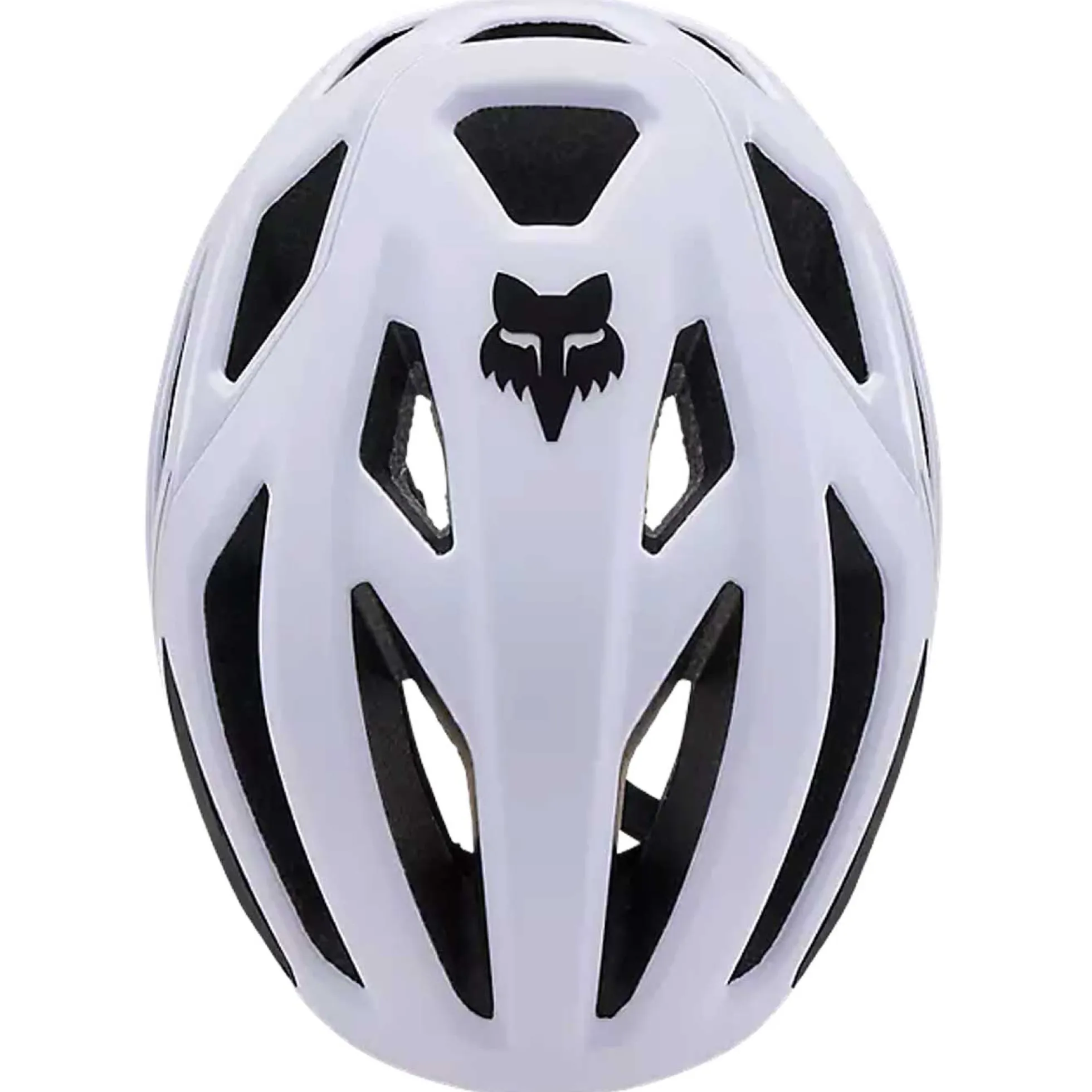 Casco Fox Crossframe Pro Solids - Bianco