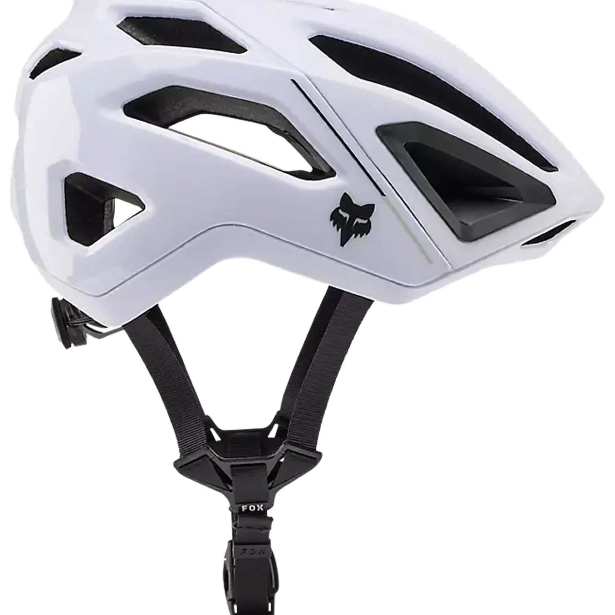 Casco Fox Crossframe Pro Solids - Bianco