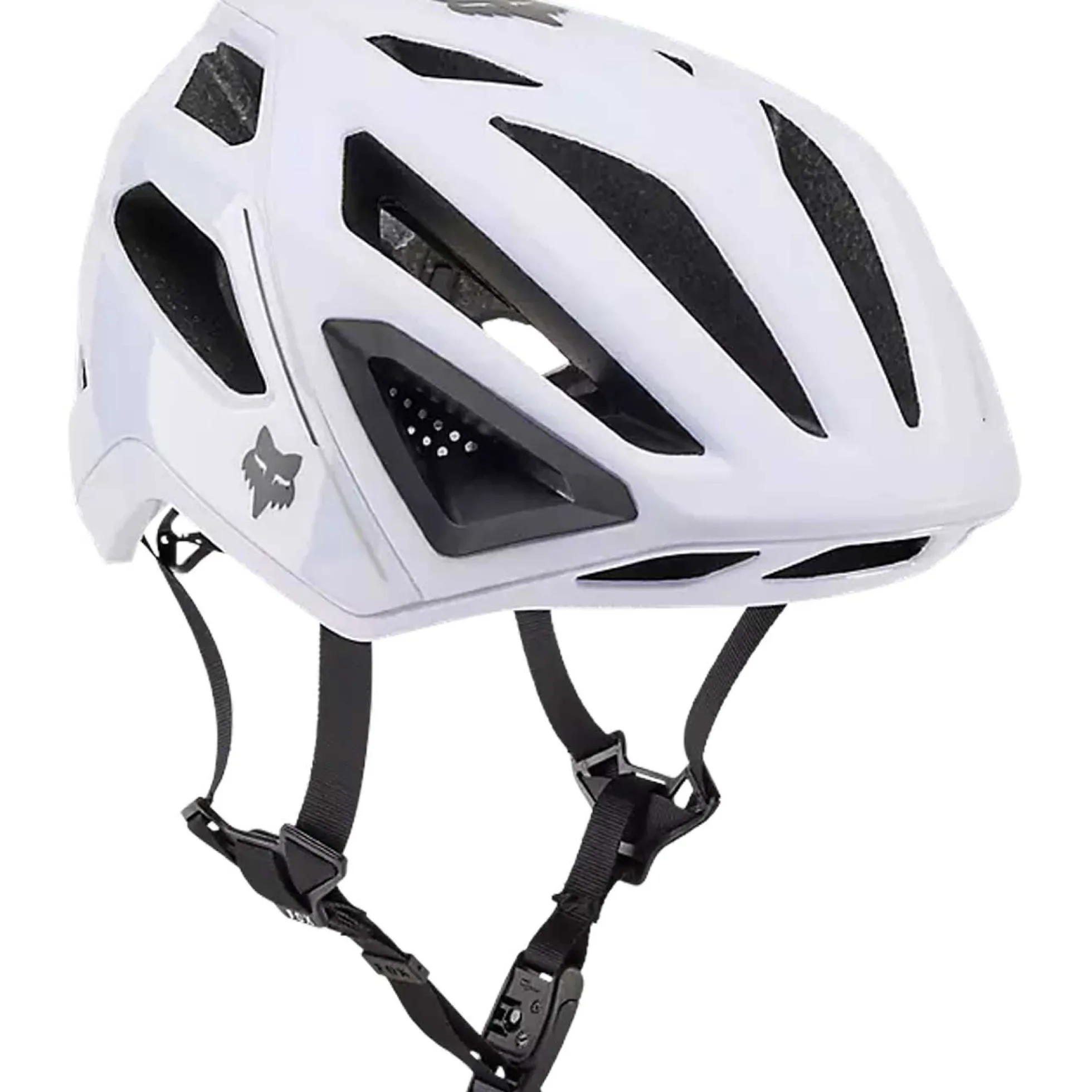 Casco Fox Crossframe Pro Solids - Bianco