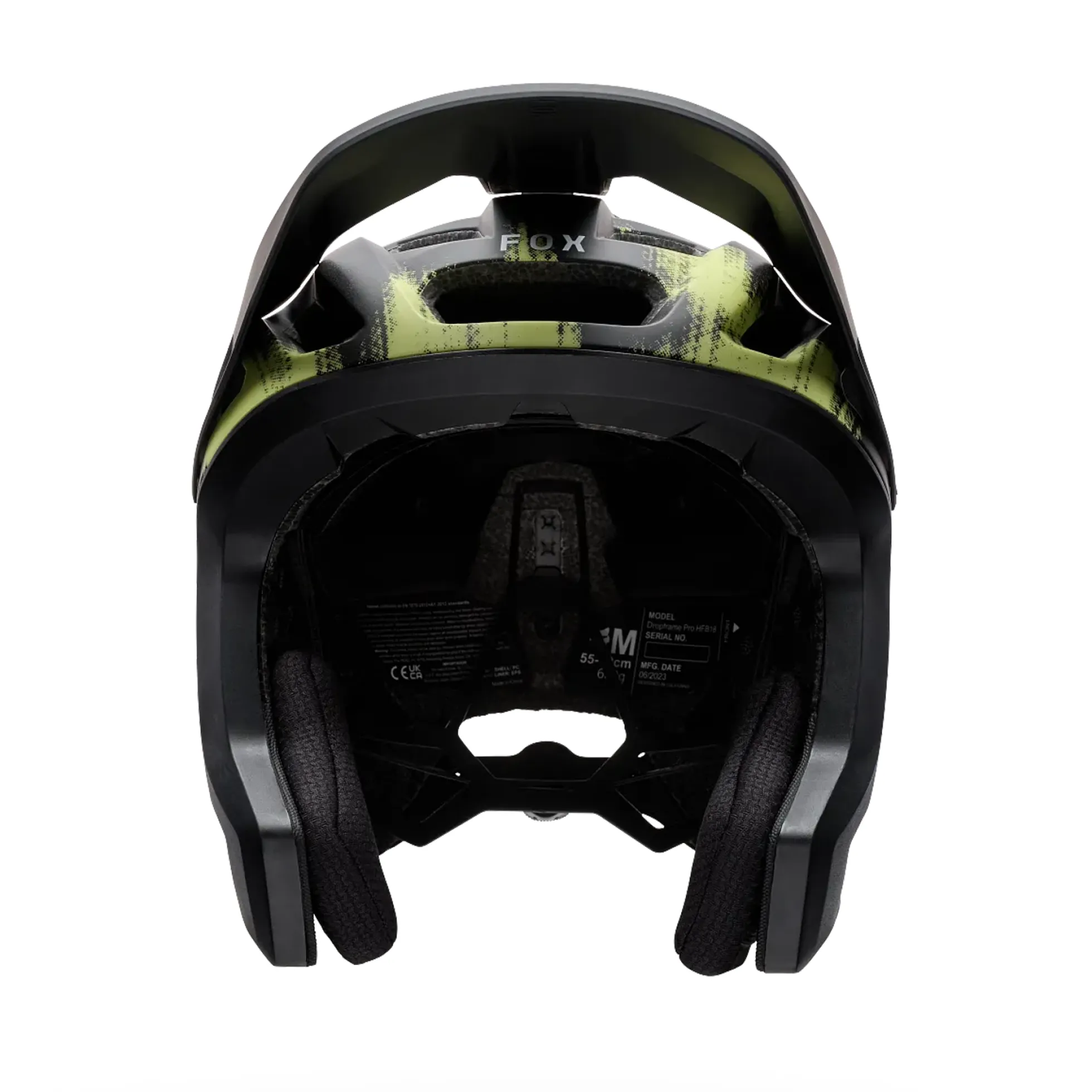 Casco Fox Dropframe Pro Flow - Nero