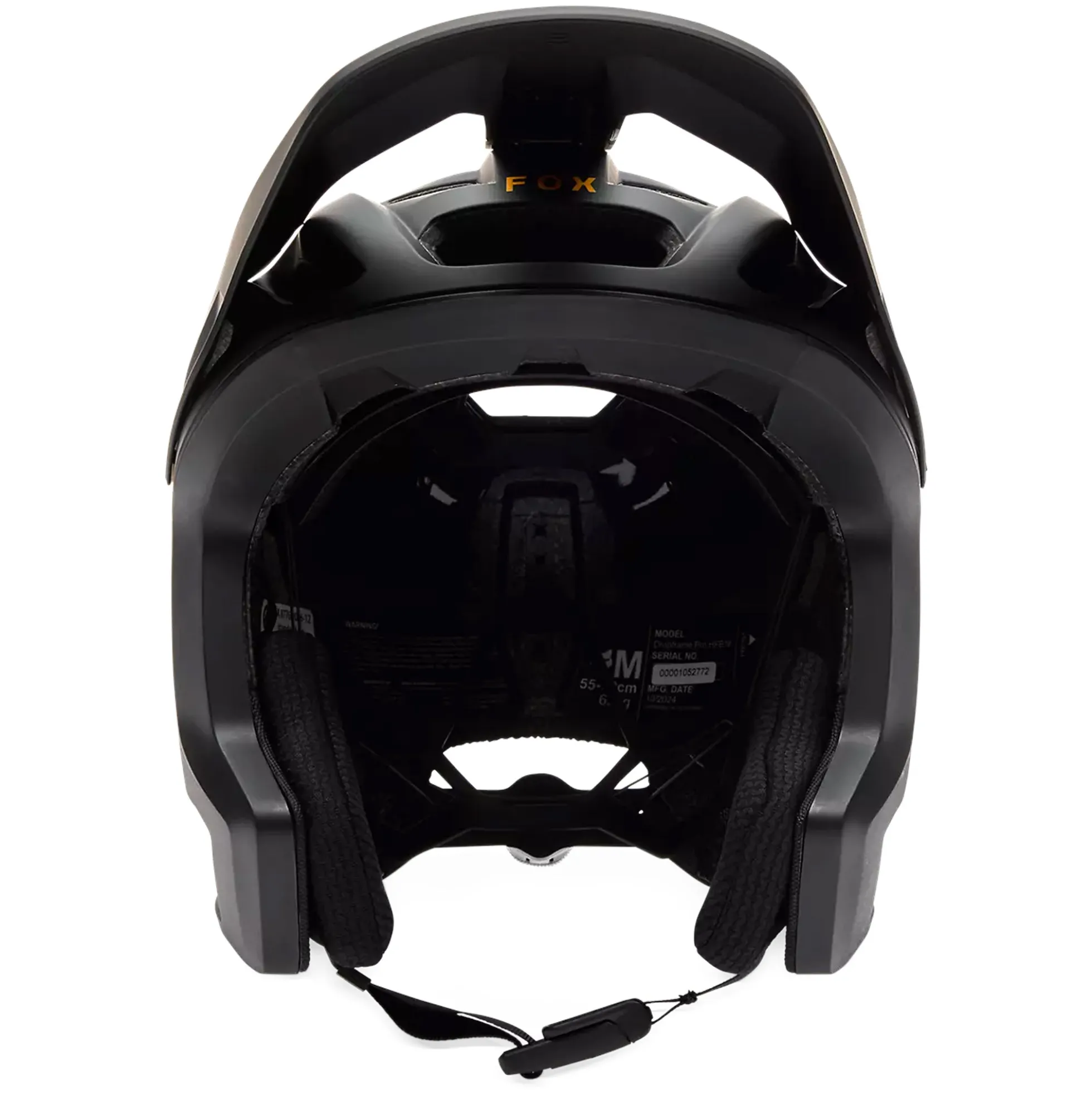 Casco Fox Dropframe Pro Kairos - Nero