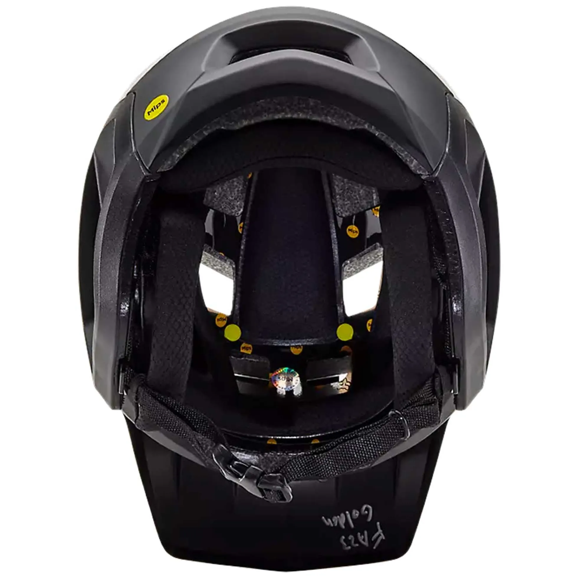Casco Fox Dropframe Pro Mips - Bianco nero
