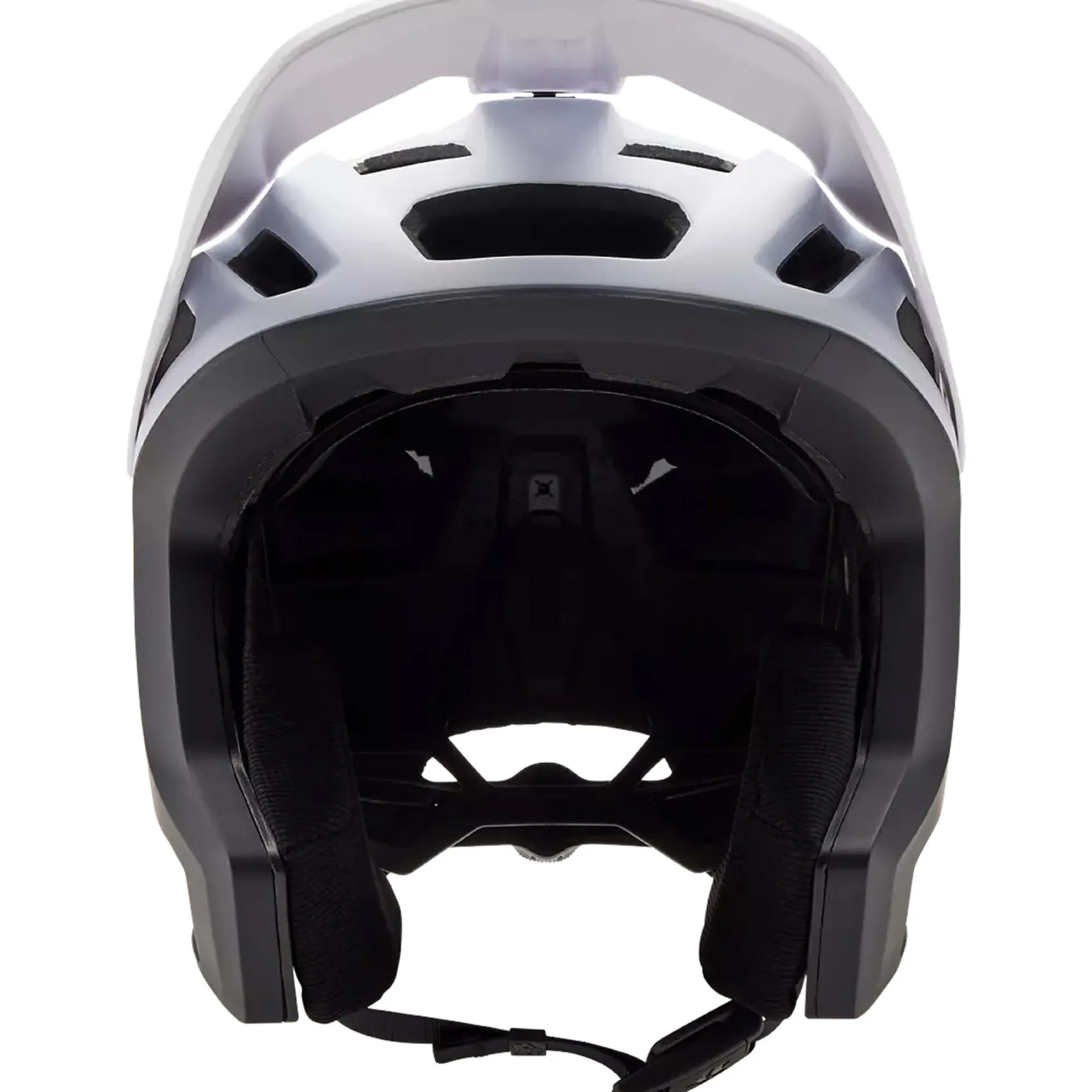 Casco Fox Dropframe Pro NYF - Nero bianco