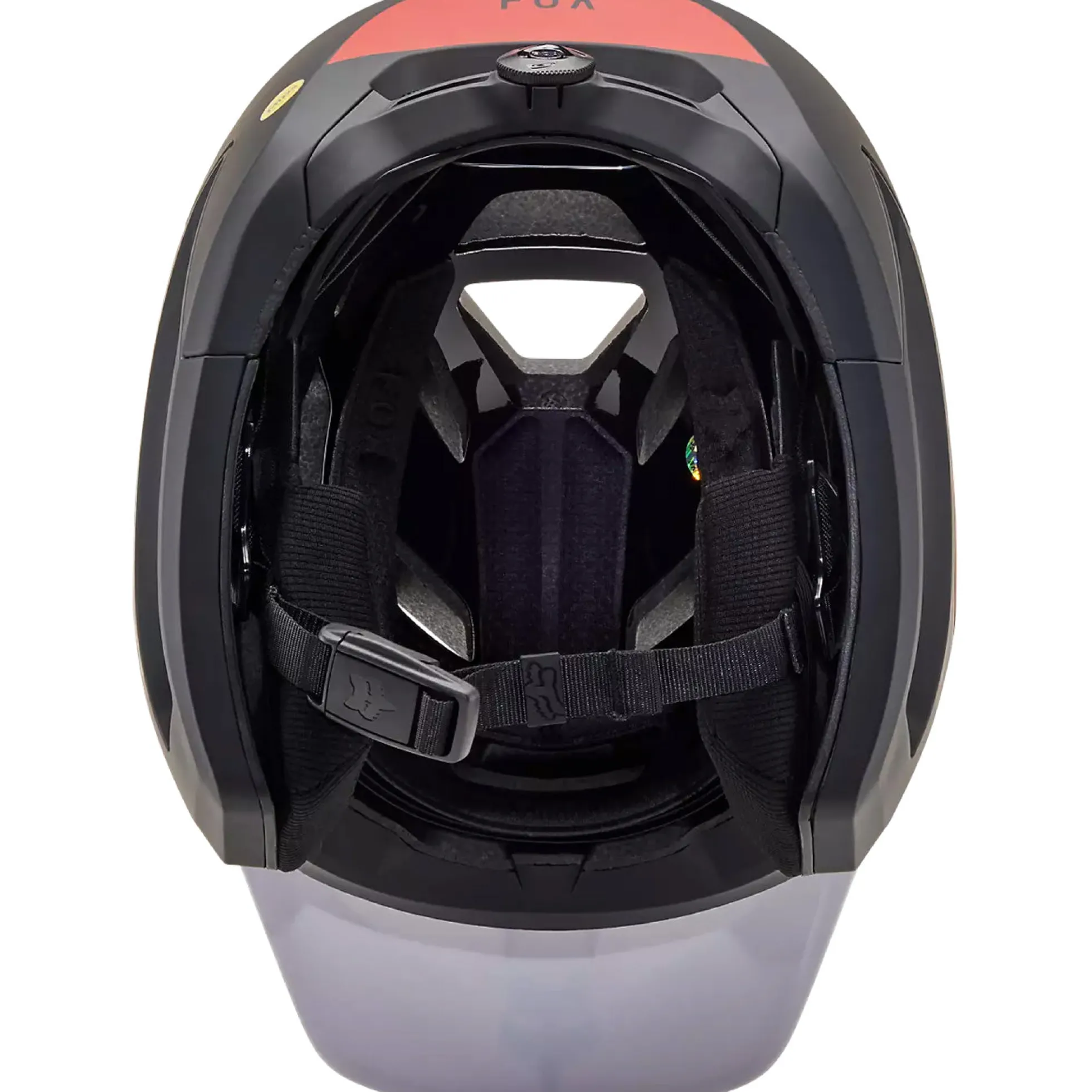 Casco Fox Dropframe Pro NYF - Nero bianco