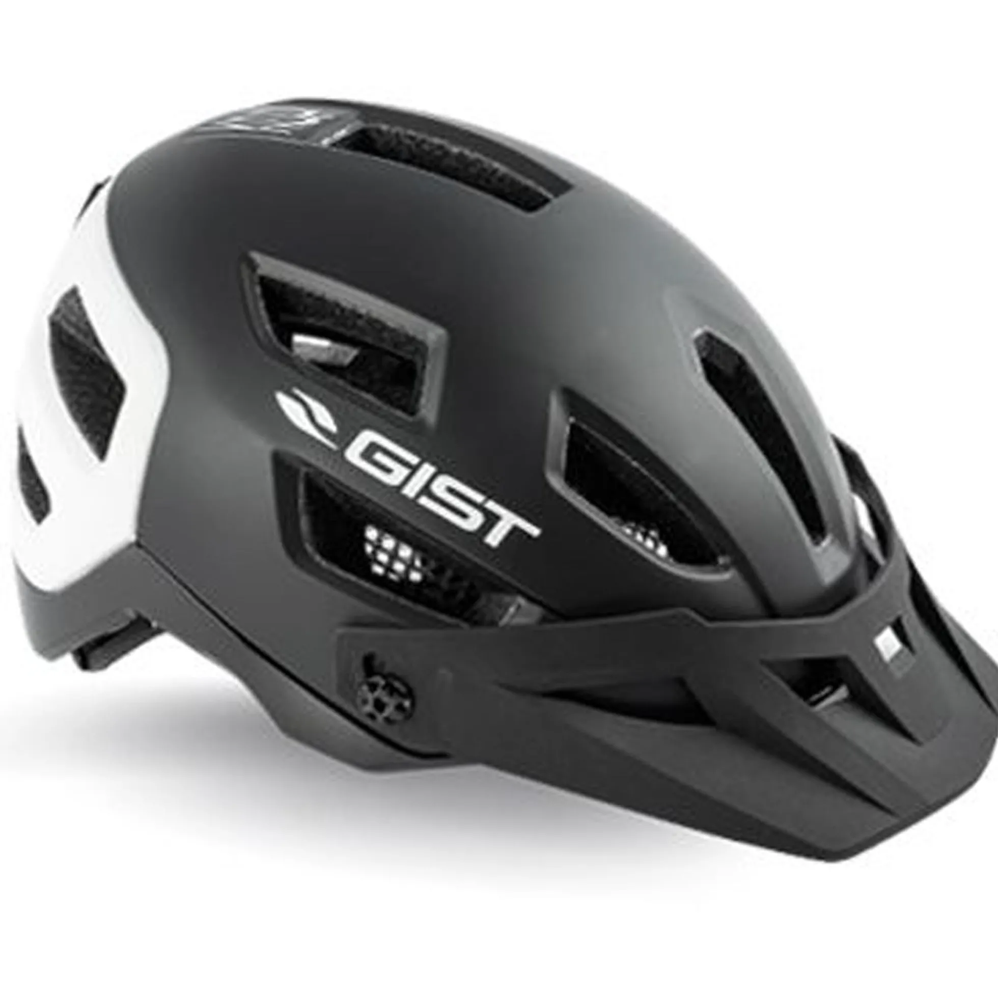 Casco Gist Kop - Nero bianco