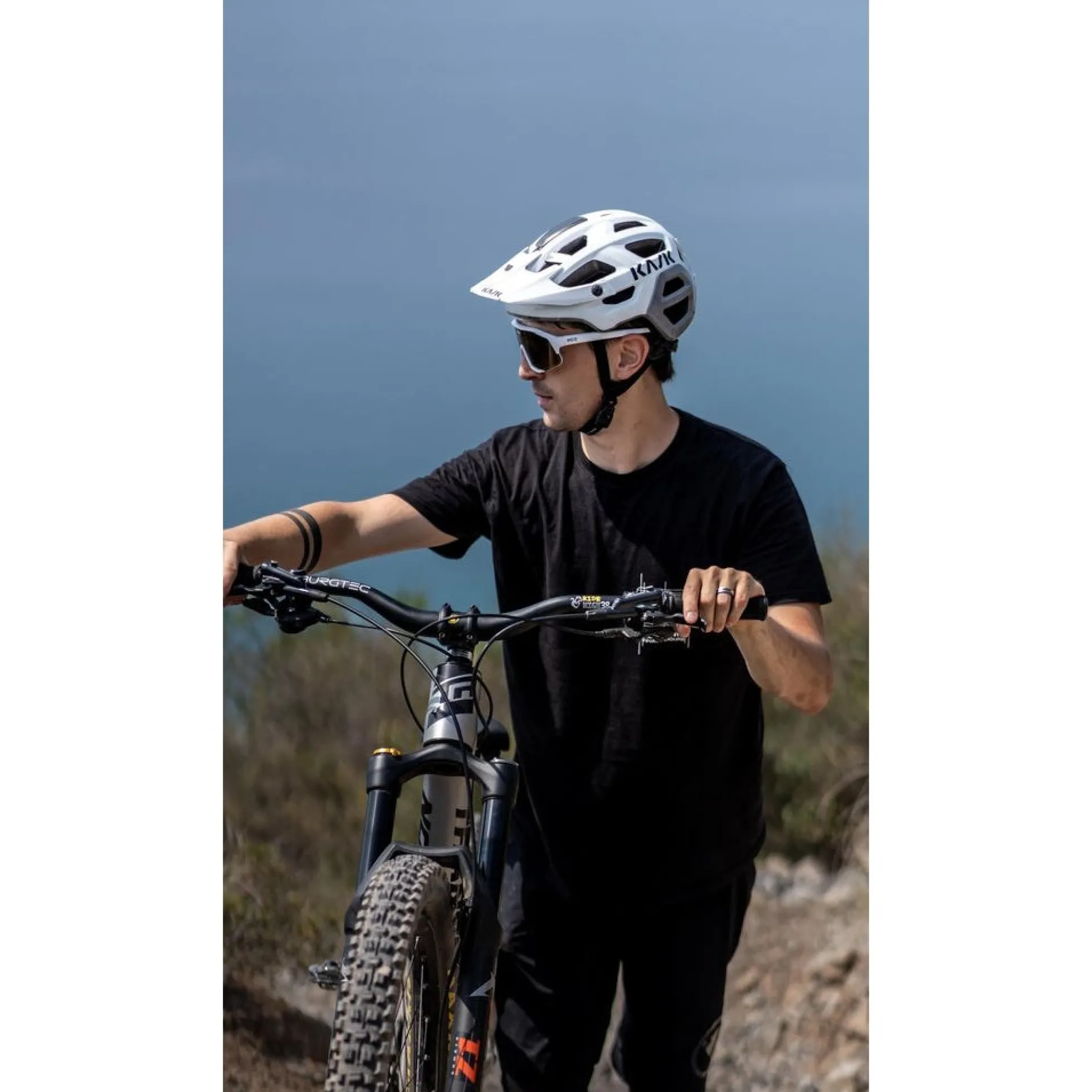 Casco Kask Rex WG11 - Bianco grigio