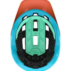 Casco Lazer Coyote KinetiCore - Arancio blu