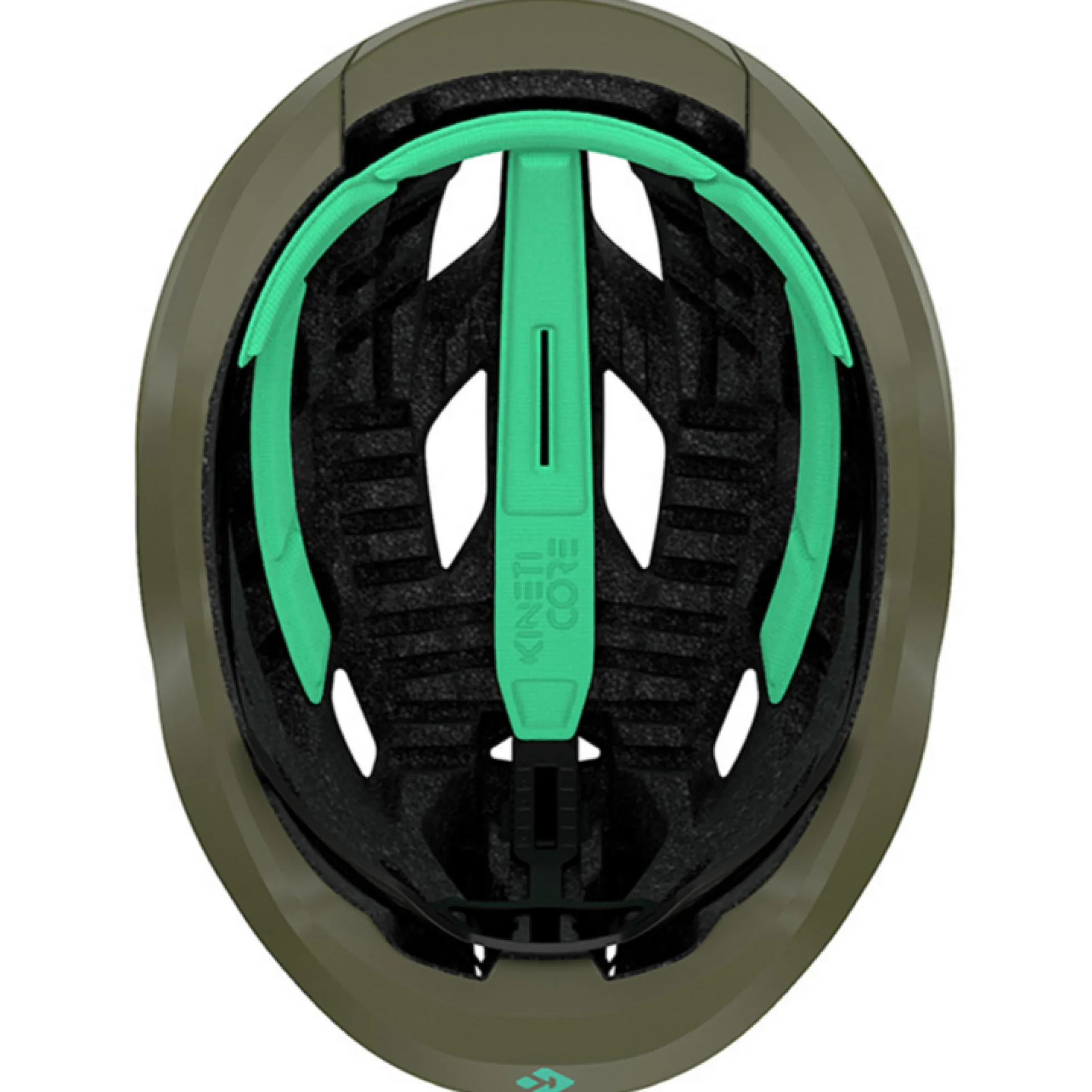 Casco Lazer Strada KinetiCore - Verde opaco