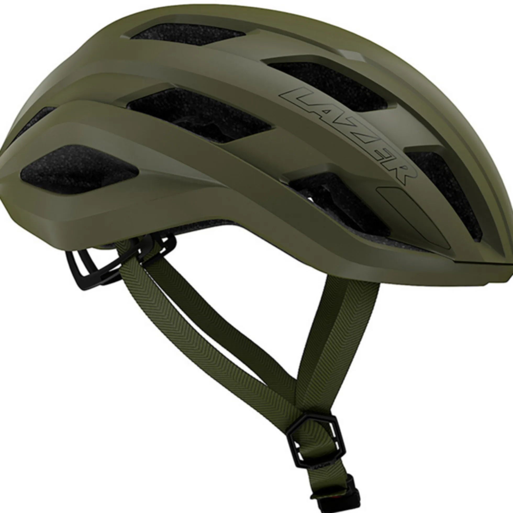 Casco Lazer Strada KinetiCore - Verde opaco