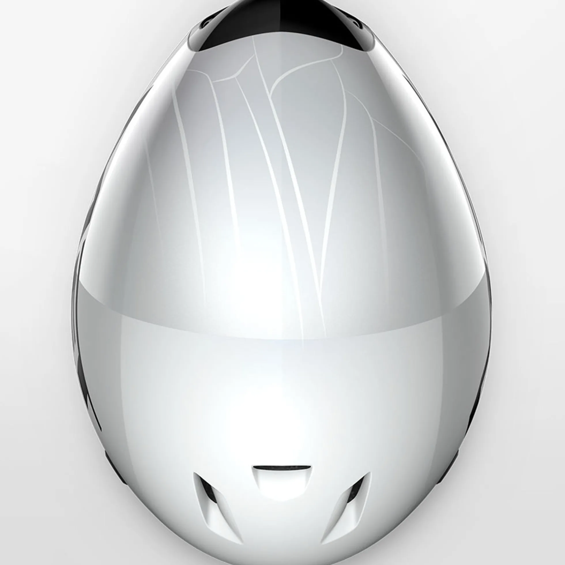 Casco Met Codatronca - Bianco nero