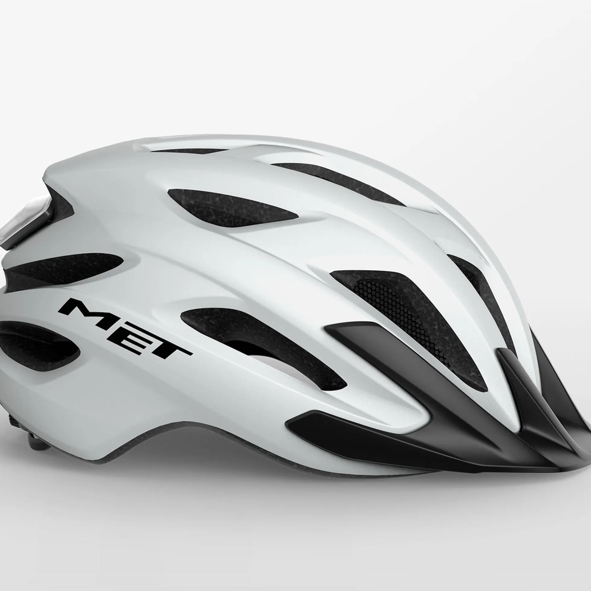 Casco Met Crossover Mips - Bianco
