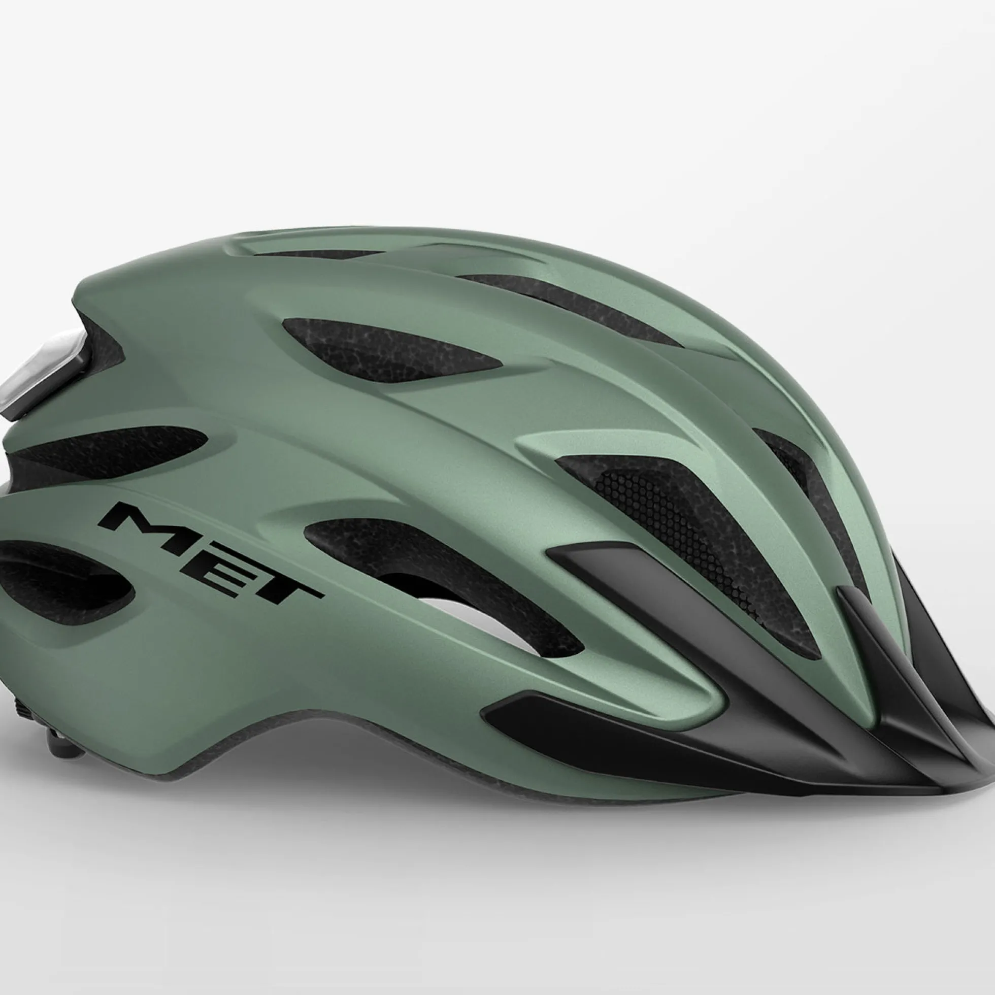 Casco Met Crossover - Verde