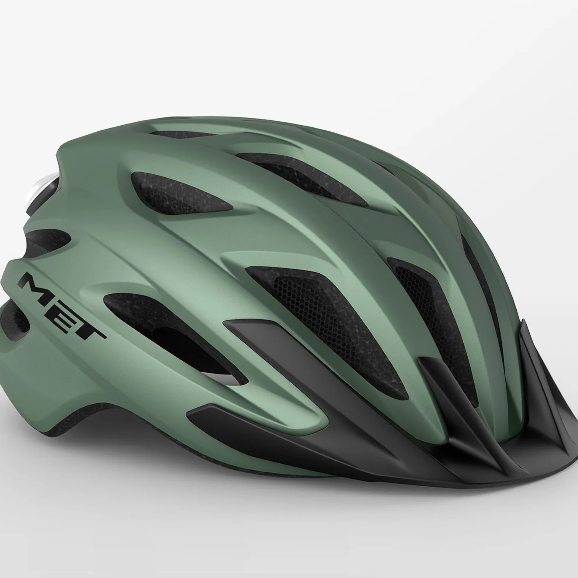 Casco Met Crossover - Verde