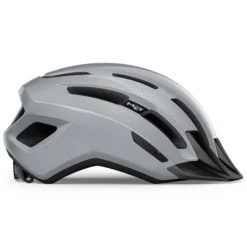 Casco Met Downtown - Grigio lucido