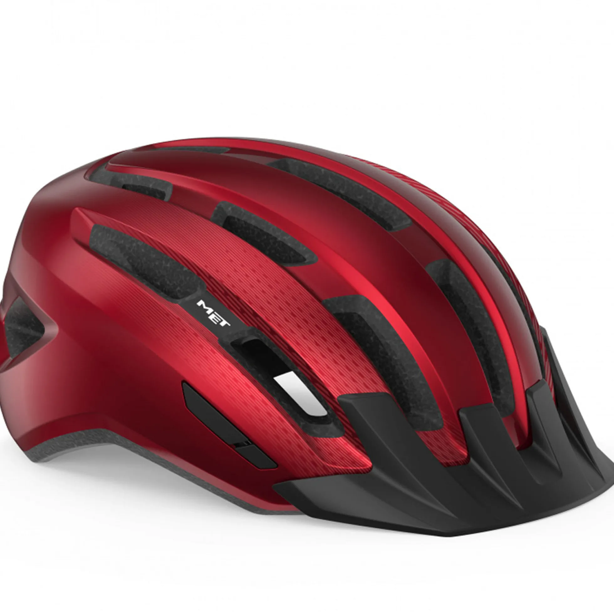 Casco Met Downtown Mips - Rosso