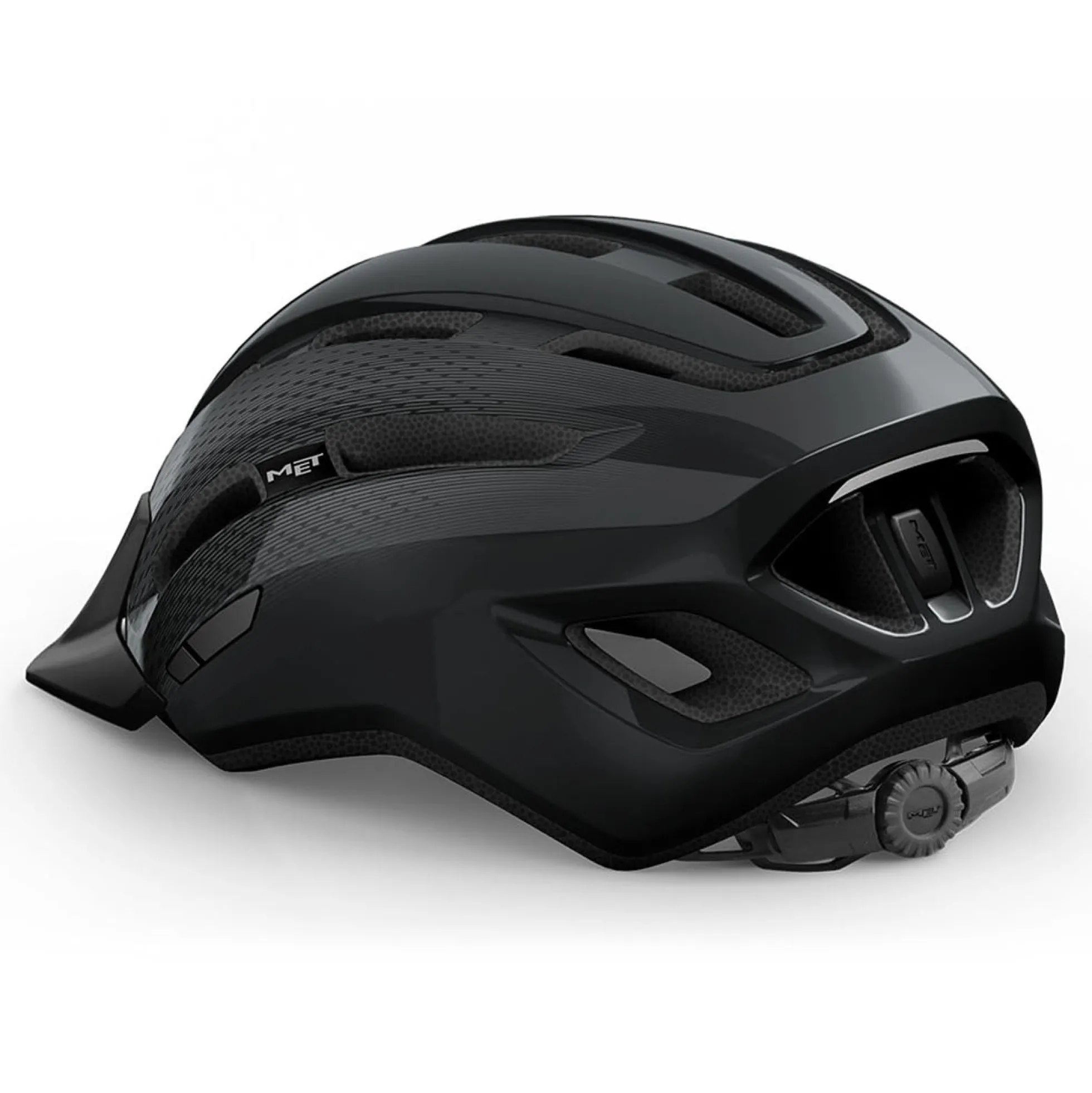 Casco Met Downtown - Nero lucido